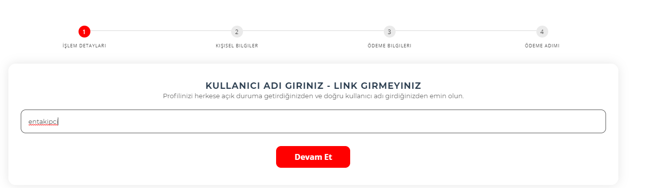 instagram takipçi satın al kullanıcı adı gir